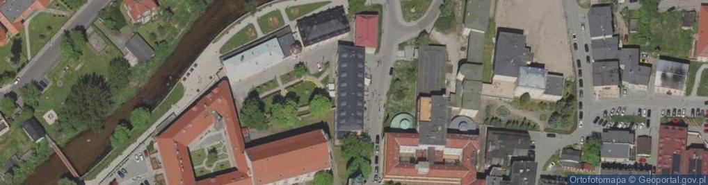 Zdjęcie satelitarne Dom Zdrojowy Cystersów Tzw. Długi Dom