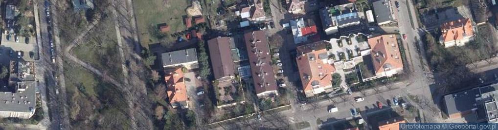 Zdjęcie satelitarne Górnik