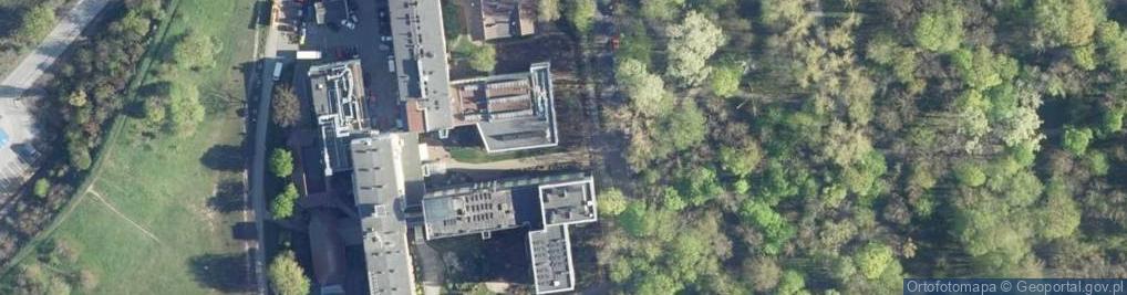 Zdjęcie satelitarne Kolejowe Sanatorium Uzdrowiskowe