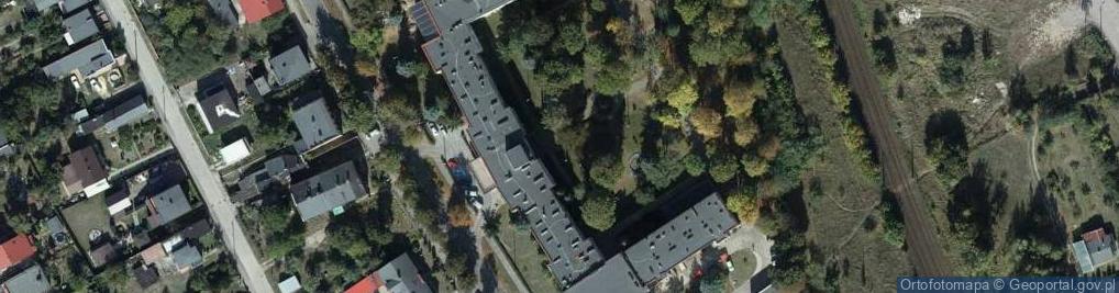 Zdjęcie satelitarne Kolejowy Szpital Uzdrowiskowy