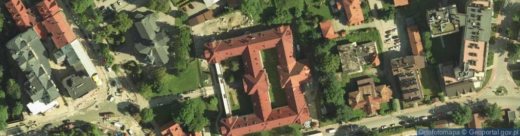 Zdjęcie satelitarne Nowe Łazienki Mineralne