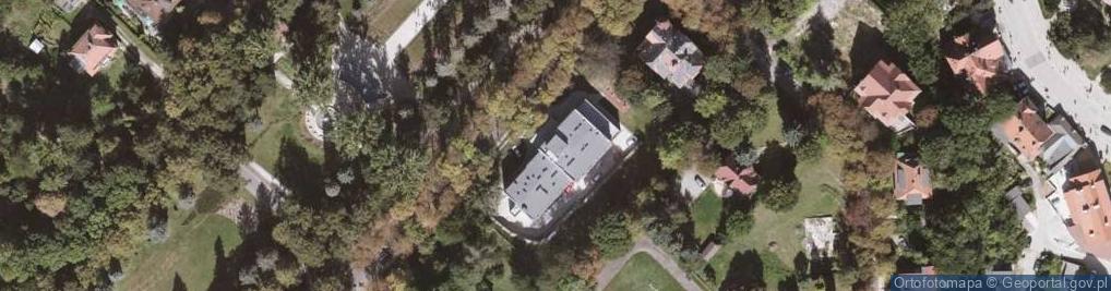 Zdjęcie satelitarne Sanatorium Uzdrowiskowe"Korab"