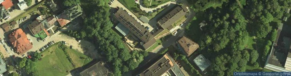 Zdjęcie satelitarne Sanatorium Uzdrowiskowe Leśnik-Drzewiarz Sp. z o.o.