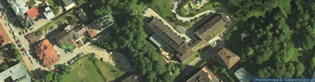 Zdjęcie satelitarne Sanatorium Uzdrowiskowe "Leśnik-Drzewiarz"