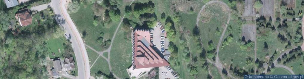 Zdjęcie satelitarne Sanatorium Uzdrowiskowe Złocień