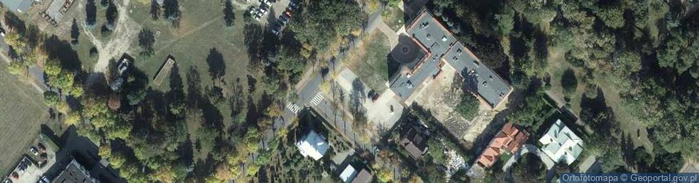 Zdjęcie satelitarne Sanatorium Uzdrowiskowe ZNP w Ciechocinku