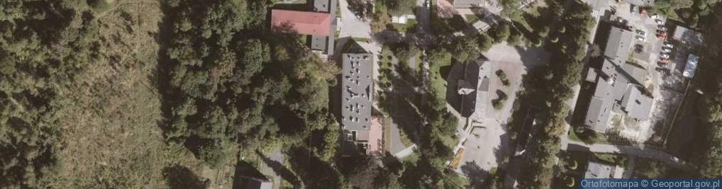 Zdjęcie satelitarne Szpital uzdrowiskowy Dąbrówka
