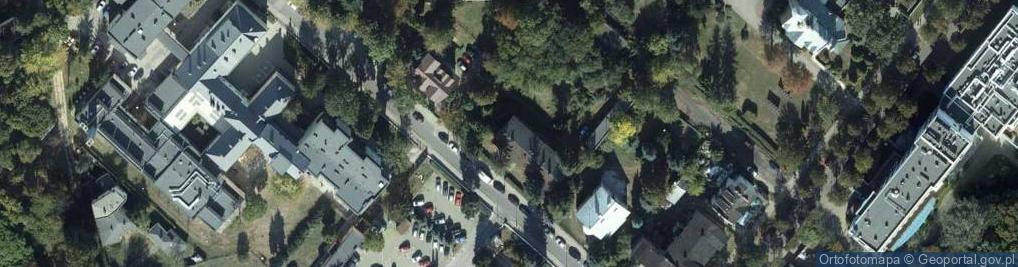Zdjęcie satelitarne Szpital Uzdrowiskowy nr III im. dr Markiewicza