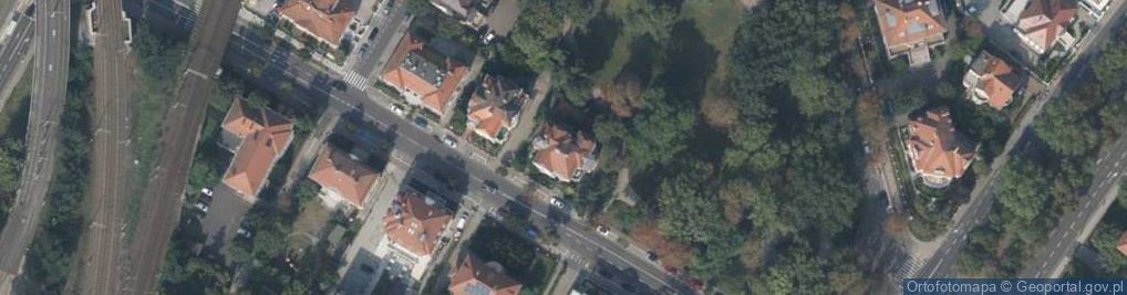 Zdjęcie satelitarne Oddział Zapobiegawczego Nadzoru Sanitarnego