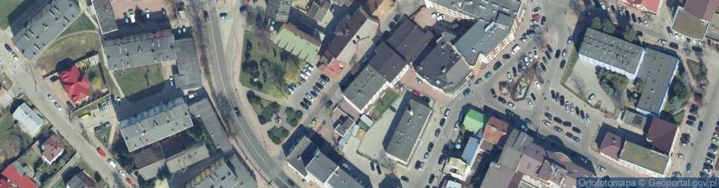 Zdjęcie satelitarne Powiatowa Stacja Sanitarno-Epidemiologiczna w Łukowie