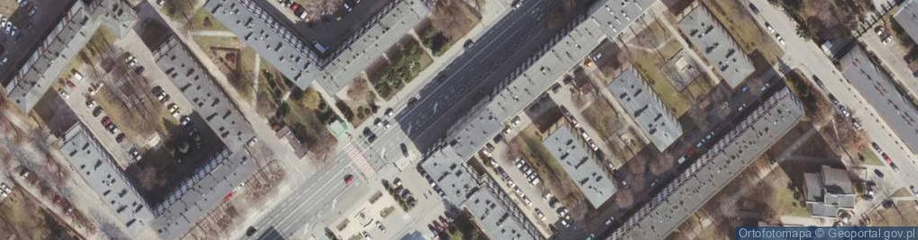 Zdjęcie satelitarne Powiatowa Stacja Sanitarno-Epidemiologiczna w Rzeszowie