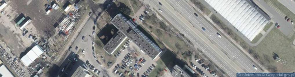 Zdjęcie satelitarne Stacja Graniczna