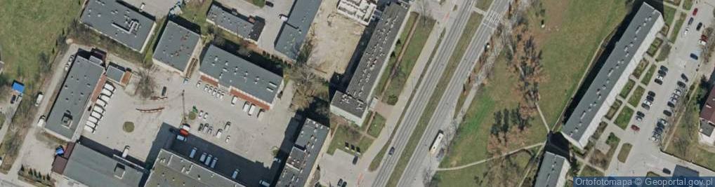 Zdjęcie satelitarne Wojewódzka Stacja Sanitarno-Epidemiologiczna