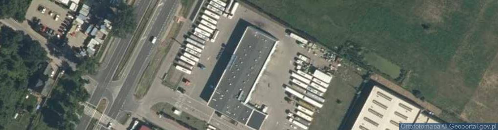 Zdjęcie satelitarne Scania Polska S.A. Oddział Warszawa