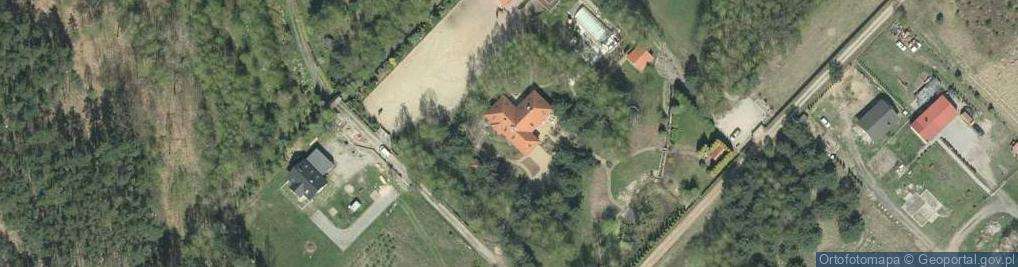 Zdjęcie satelitarne Kudłate Ranczo - Przyjazny hotel