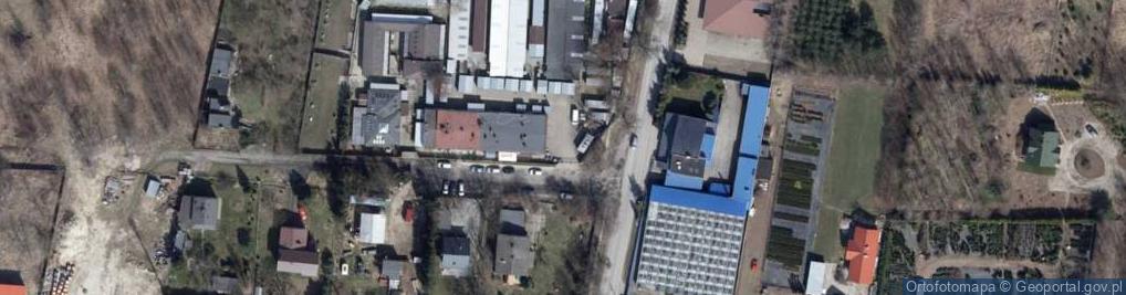 Zdjęcie satelitarne Schronisko dla zwierząt w Łodzi
