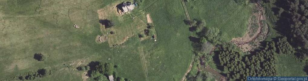 Zdjęcie satelitarne Bieszczady