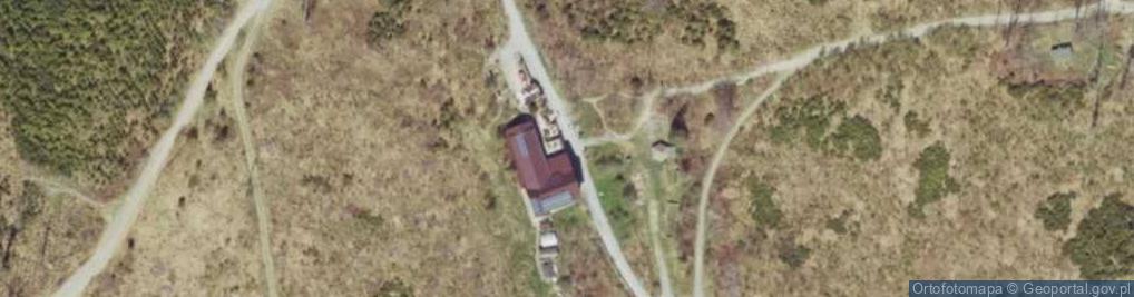 Zdjęcie satelitarne Górski Dom Turysty Pod Biskupią Kopą