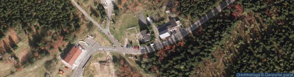 Zdjęcie satelitarne Na Przełęczy Okraj, PTTK