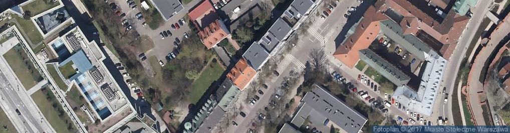 Zdjęcie satelitarne Europejski Dom Spotkań Młodzieży