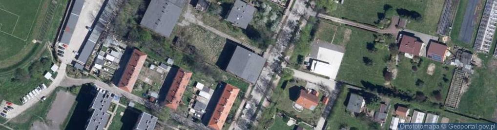 Zdjęcie satelitarne Szkolne Schronisko Młodzieżowe "Dąbrówka"w Prudniku