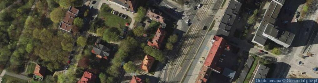 Zdjęcie satelitarne Szkolne Schronisko Młodzieżowe w Olsztynie