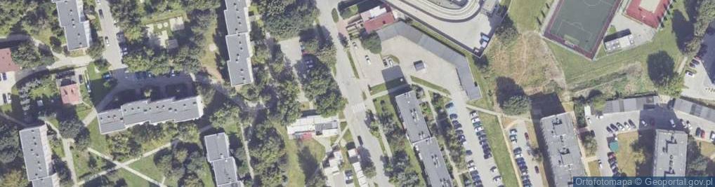 Zdjęcie satelitarne Dafne