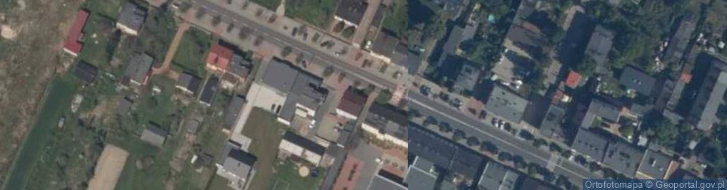 Zdjęcie satelitarne BS Bełchatów