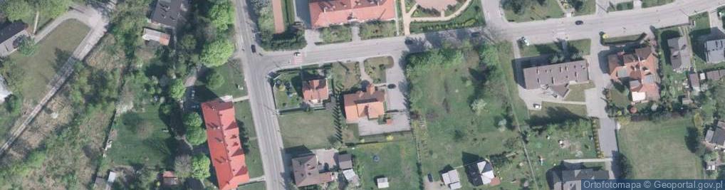 Zdjęcie satelitarne BS Cieszyn