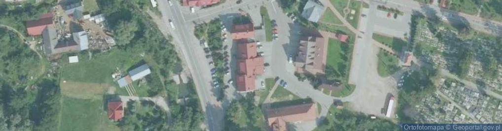 Zdjęcie satelitarne BS Dobczyce