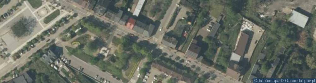 Zdjęcie satelitarne BS Głowno