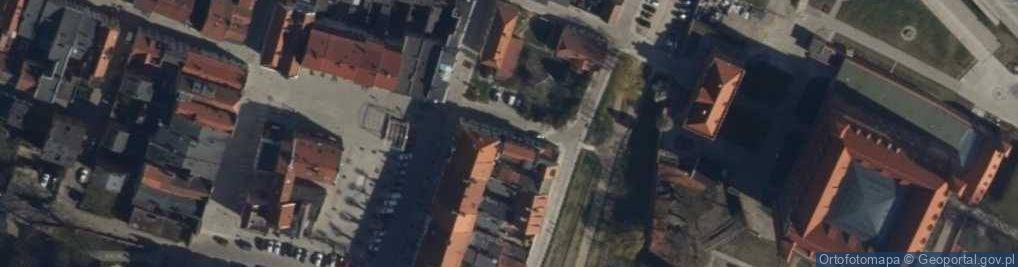 Zdjęcie satelitarne BS Gniew