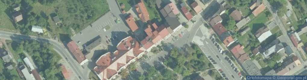 Zdjęcie satelitarne BS Jordanow