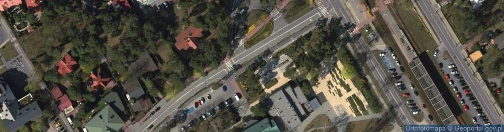 Zdjęcie satelitarne BS Karczew
