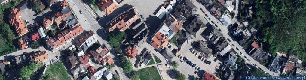 Zdjęcie satelitarne BS Kazimierz Dolny