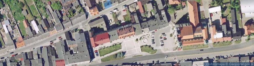 Zdjęcie satelitarne BS Kcynia