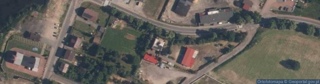 Zdjęcie satelitarne BS Krzepice