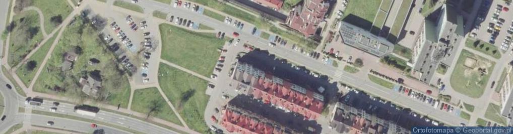 Zdjęcie satelitarne BS Leczna