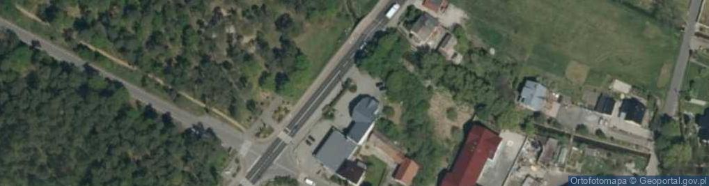 Zdjęcie satelitarne BS Lesnica