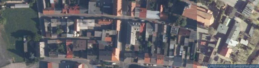 Zdjęcie satelitarne BS Łobżenica