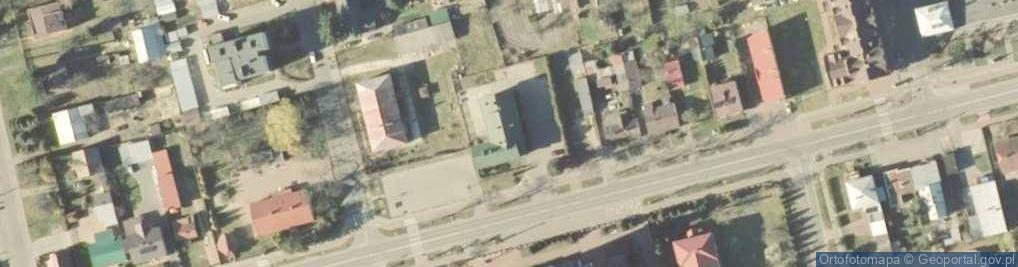 Zdjęcie satelitarne BS Łomazy