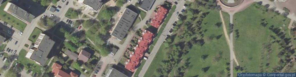 Zdjęcie satelitarne BS Łomża