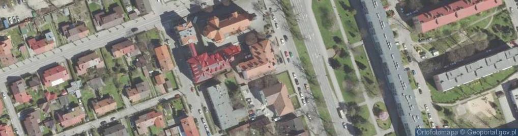 Zdjęcie satelitarne BS Nowy Sacz