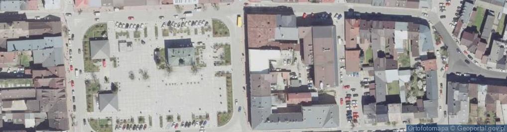 Zdjęcie satelitarne BS Nowy Targ