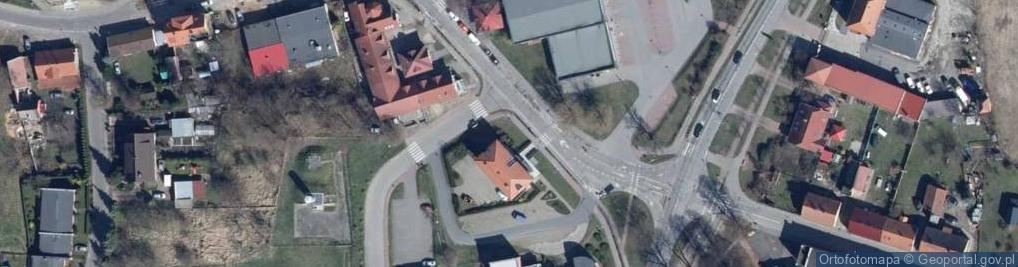 Zdjęcie satelitarne BS Ośno Lubuskie
