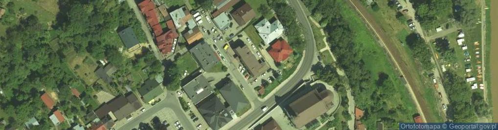 Zdjęcie satelitarne BS Piwniczna-Zdroj