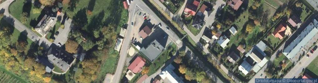 Zdjęcie satelitarne BS Podegrodzie