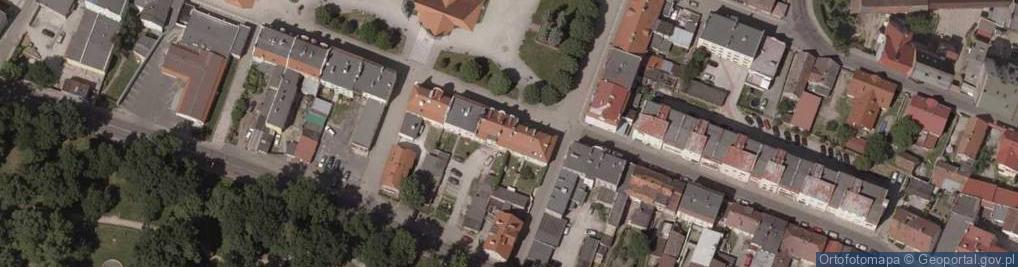 Zdjęcie satelitarne BS Przemków