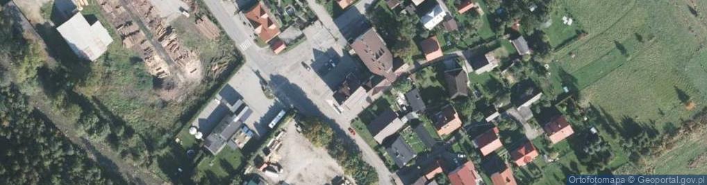 Zdjęcie satelitarne BS Rajcza