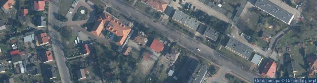 Zdjęcie satelitarne BS Rzepin